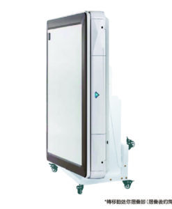 電動麻雀枱(移動摺疊款) - 內嵌蓋板 珍珠白2