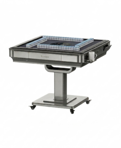 電動麻雀枱(移動摺疊款) - 鈦金灰